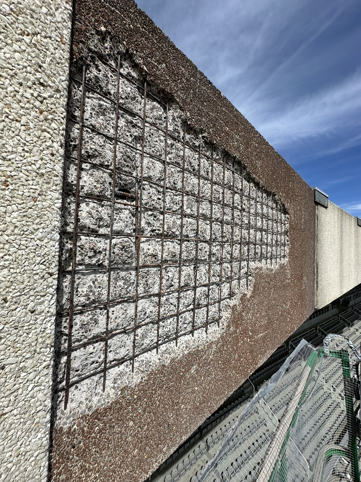 Concrete Repair Services Jacksonville, FL | Con Cure USA IMG 5339 a concrete wall